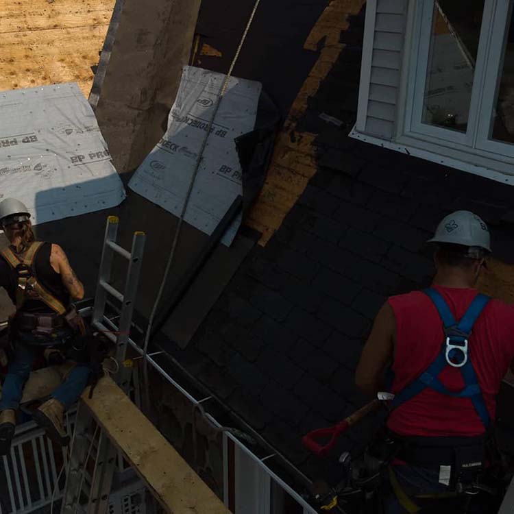 Rénovation toiture Sherbrooke